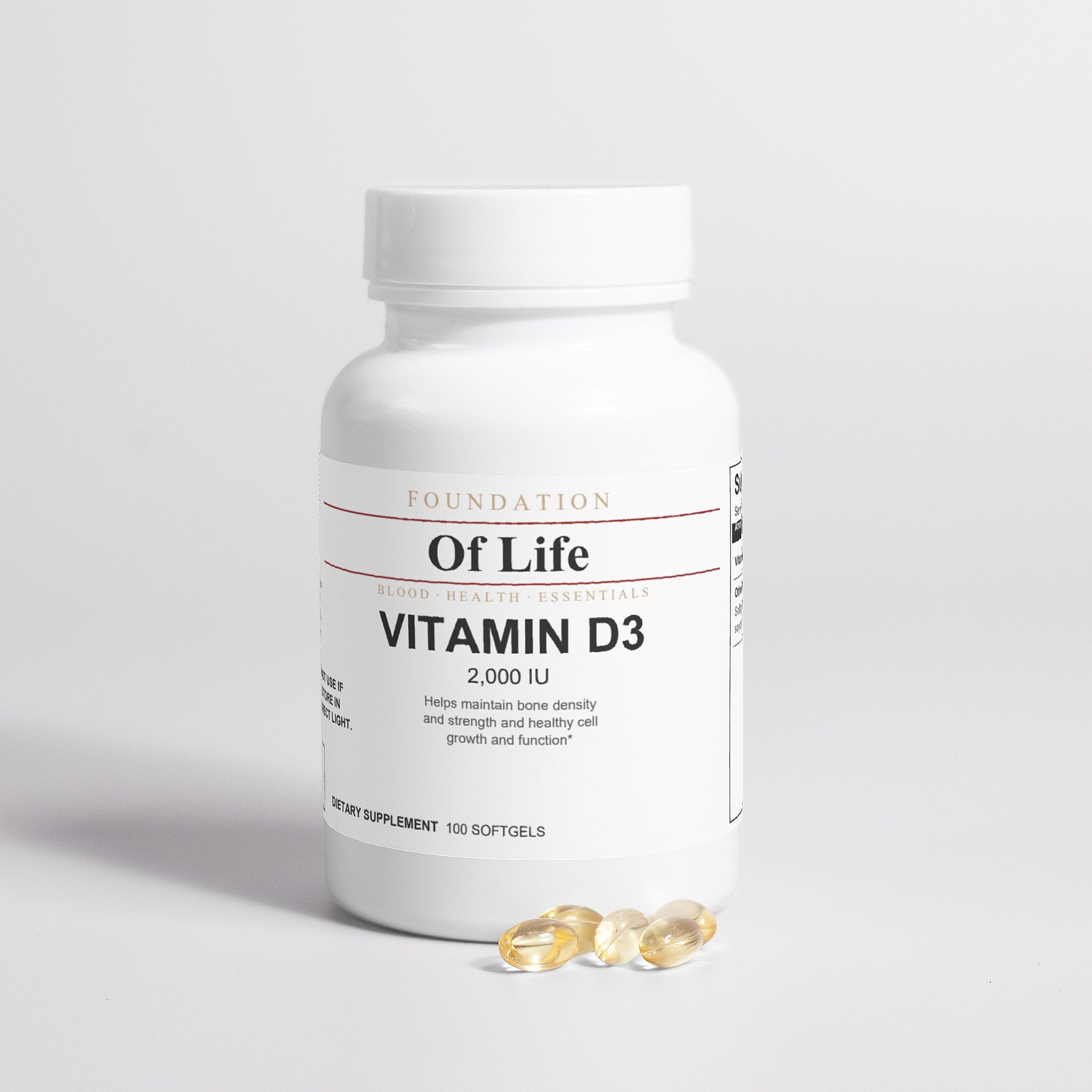 Vitamin D3 2,000 IU